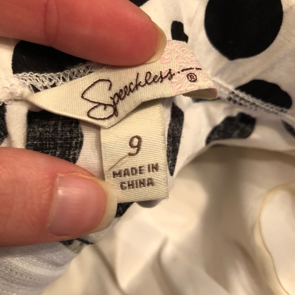 Juniors polka dot dress - Picture 5 of 5